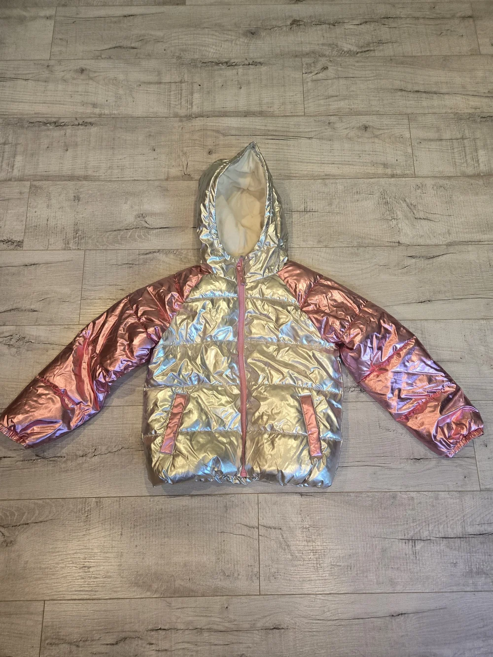 Old Navy shiny metallic